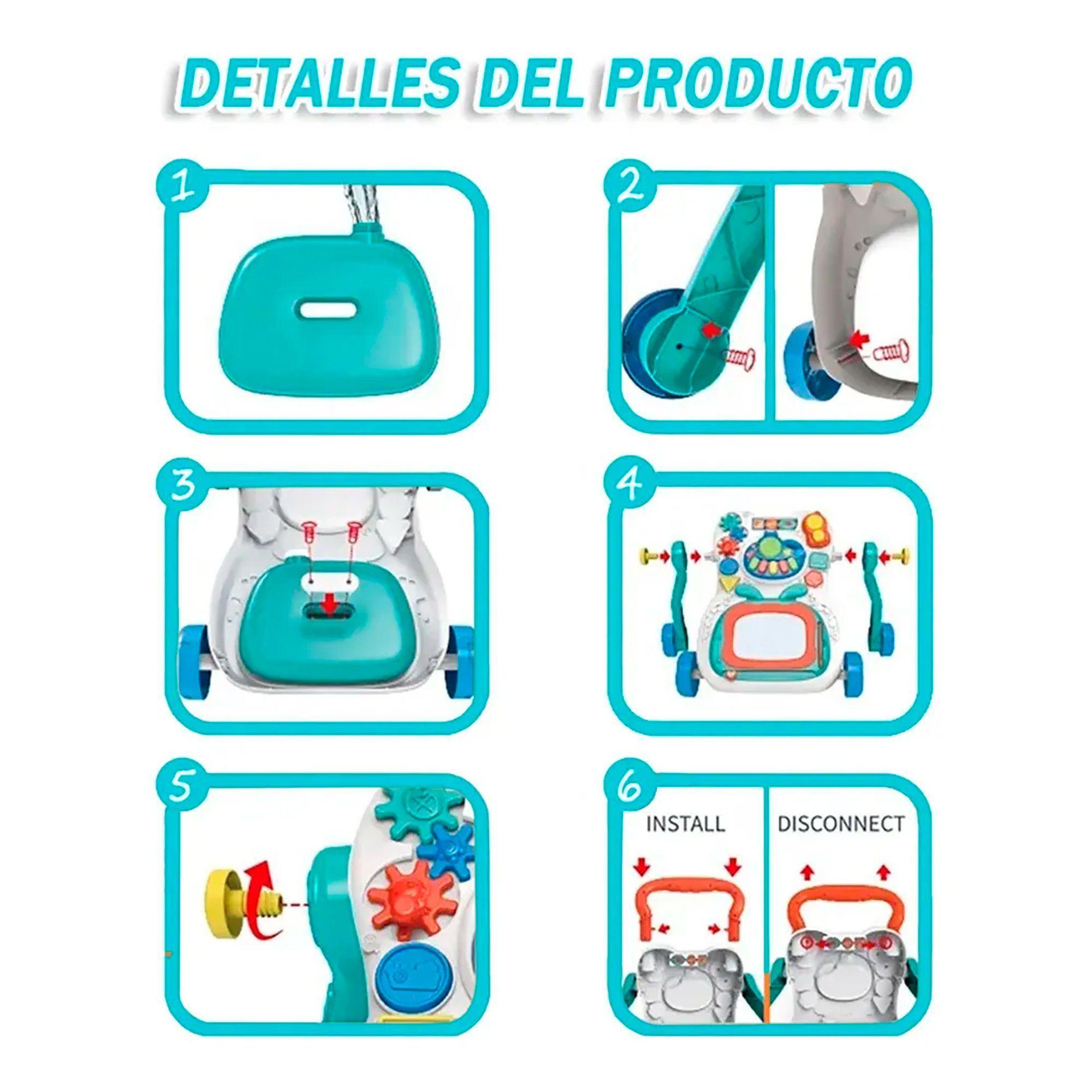 Caminador Para Bebe Musical De Juguete-4