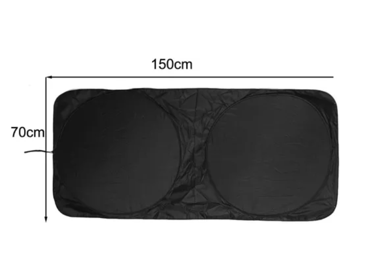 Cubre Parabrisas Auto, Parasol Con Protección Uv Compactable-3