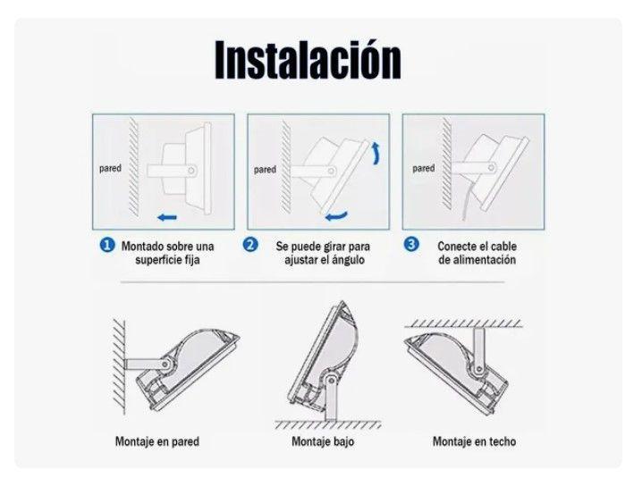 Lampara Foco Solar 63led 100w + Panel Solar + Control Remoto-3