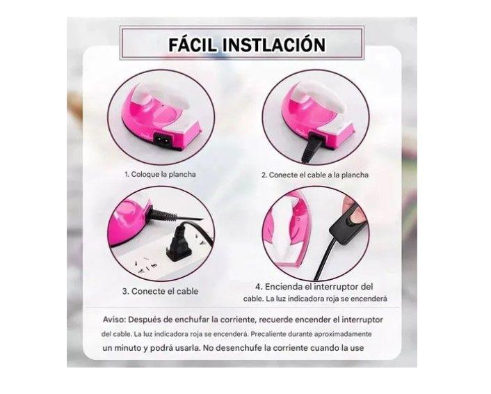 Mini Plancha Para Manualidades Portátil De Mano Eléctrica-5