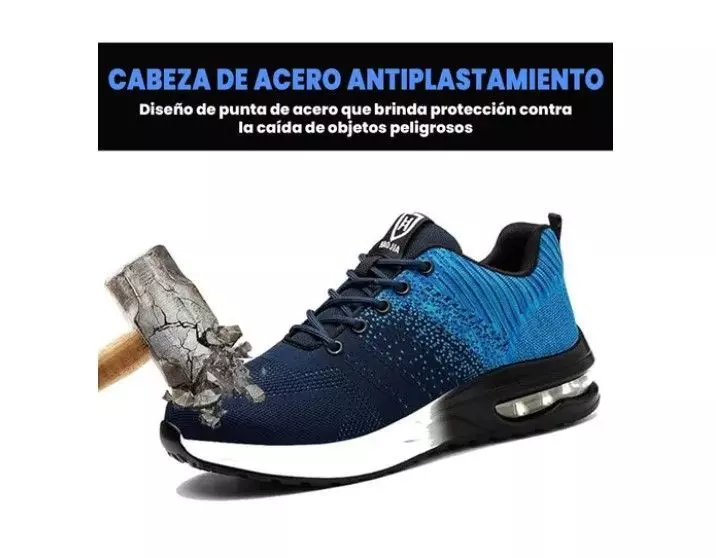 Zapatilla De Seguridad  Industrial Trabajo Unisex-2