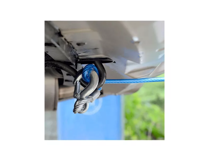 Cable De Remolque Auto Acero 3000kgs 8mm X 4m-3