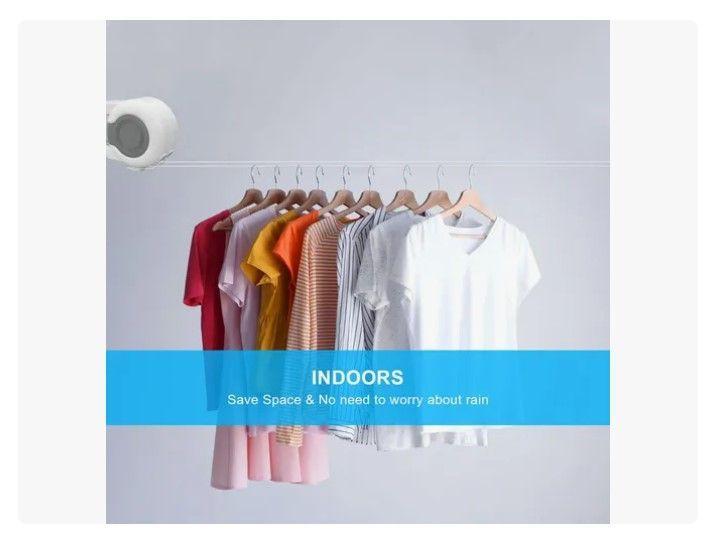 Tendedero Retractil Colgador  Ropa-3