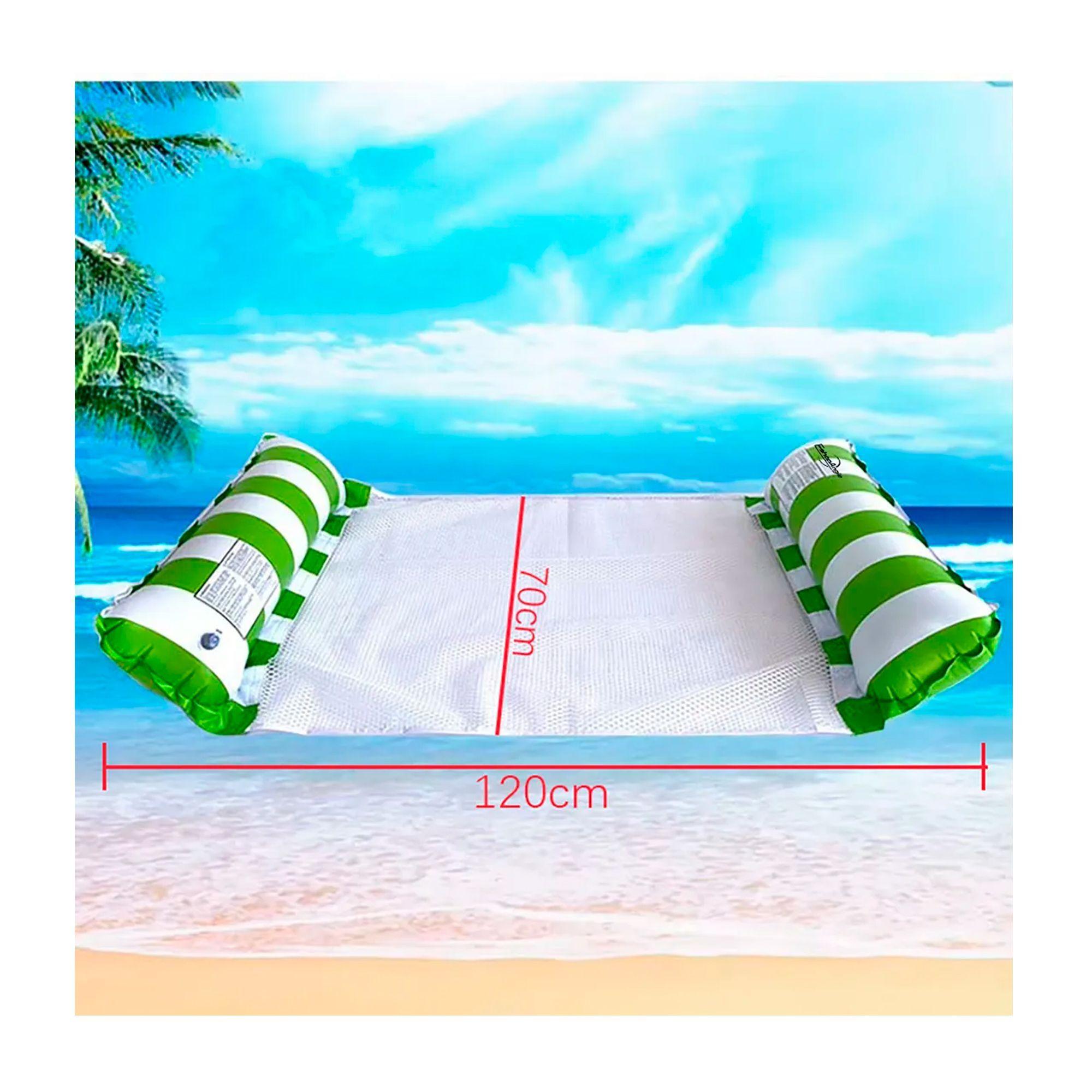 Hamaca Flotante Inflable De Piscina Colchón Flotador Silla-4