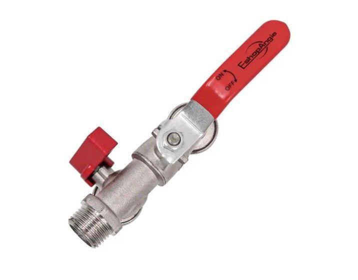 Llave De Jardín Con Doble Salida 1/2 Grifo De Válvula-3