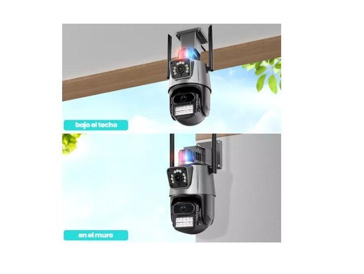 Camara De Seguridad Vigilancia Dual Visión Wifi Ip-1