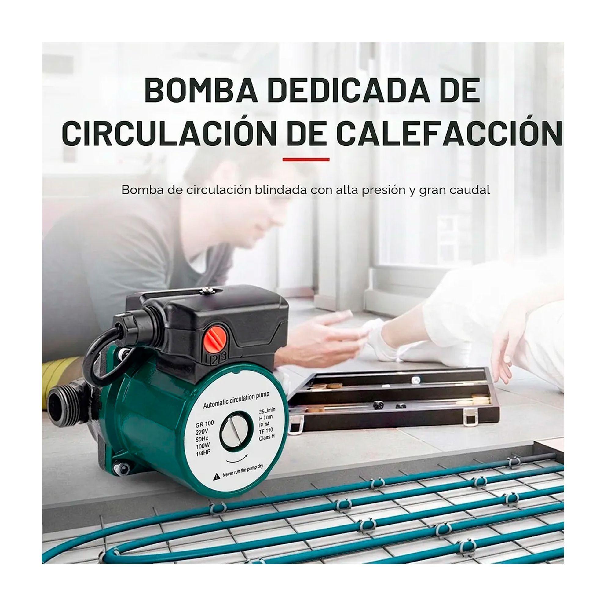 Bomba De Agua Presurizadora Calefon Aumenta Presi n 100w-5