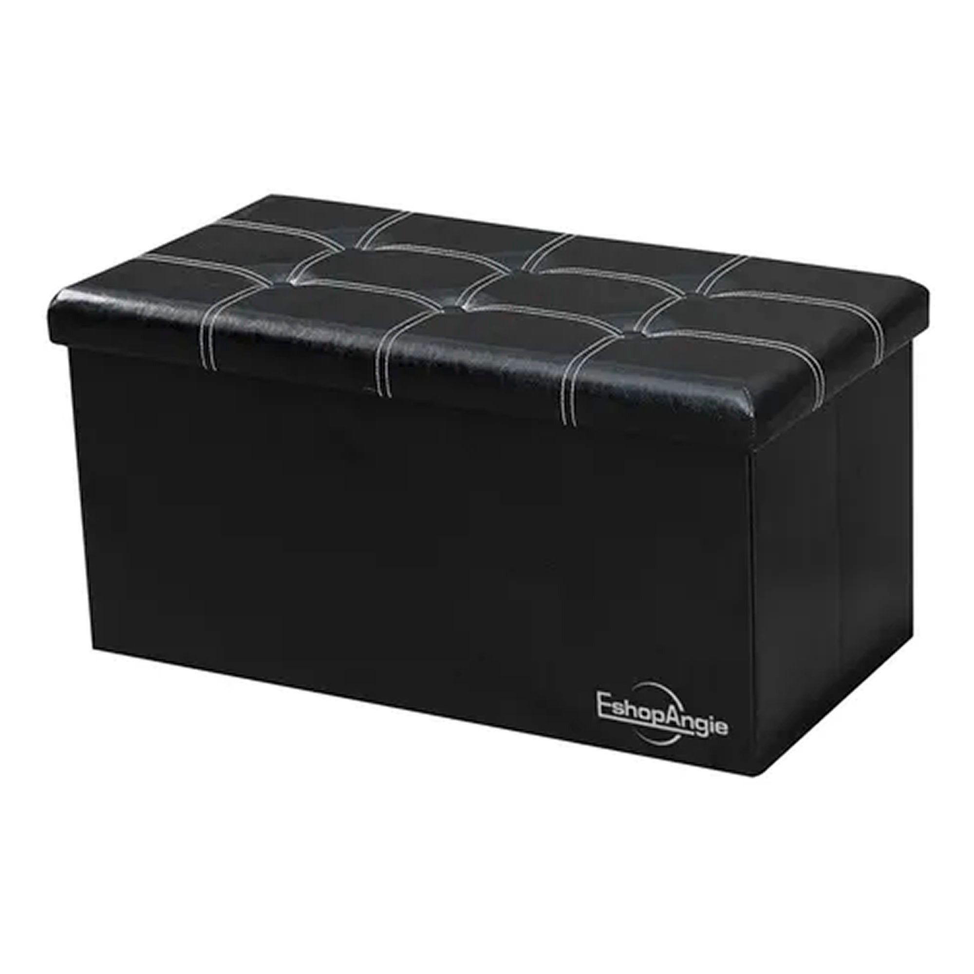 Banqueta Baul Puff Baul Organizador Puff Sillon 76x38cm-0