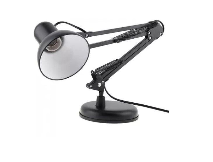 Lámpara Brazo Flexible Escritorio Estudio Base De Mesa Clip-7