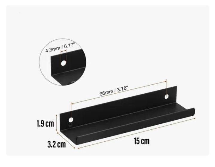 Tiradores Manilla Negro, Tirador Mueble Puerta 15cm 10 Unid-3