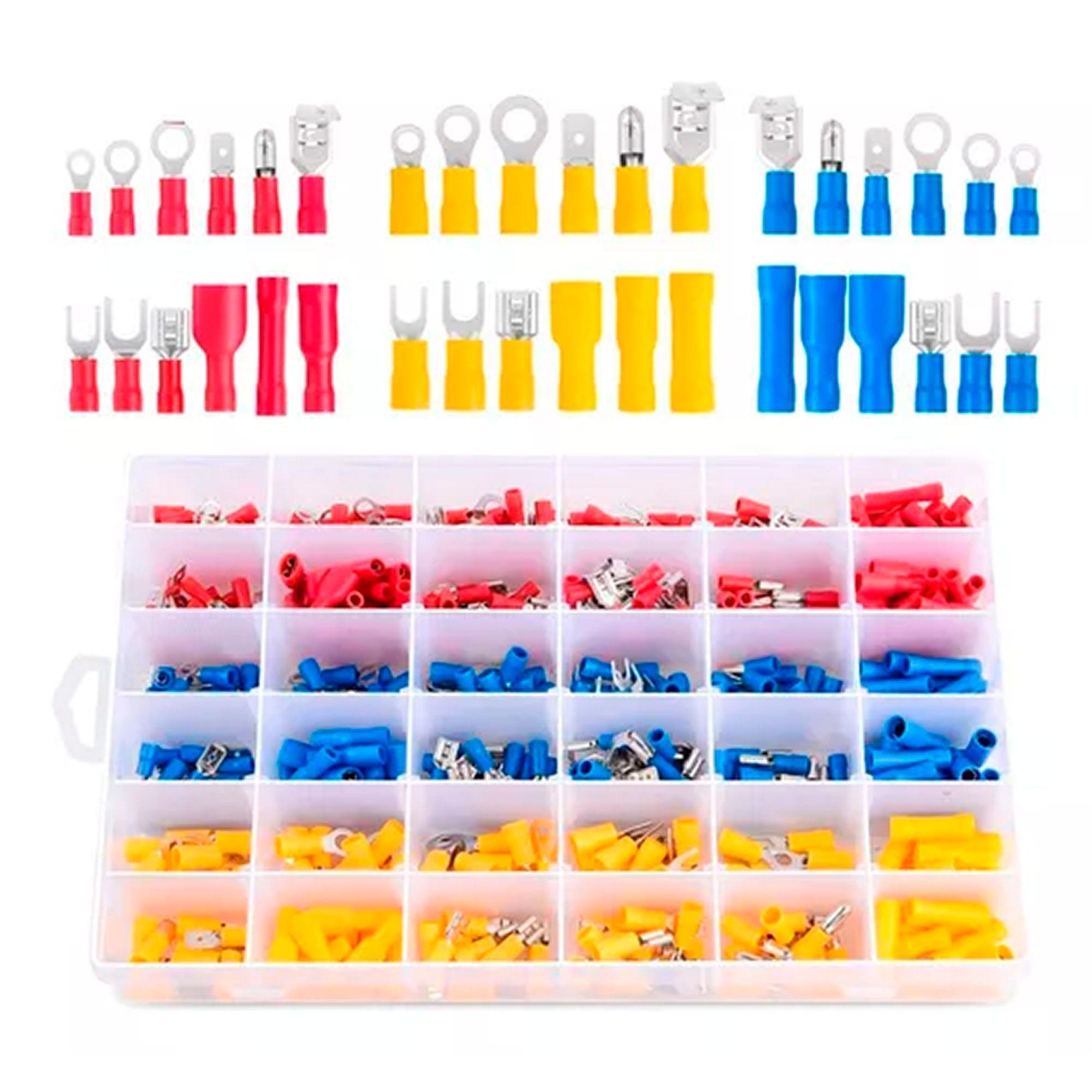 Kit Terminales Conector De Cable Eléctrico Aislado-1