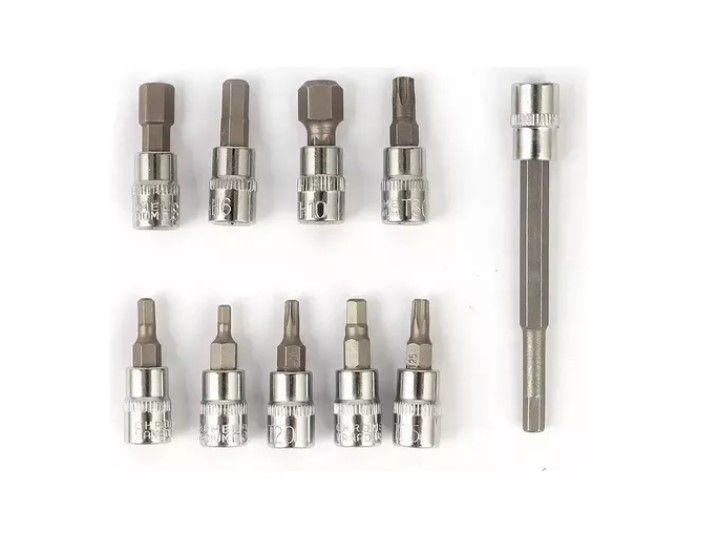 Llave De Torque Torquimetro 1/4 Pulgada 5 A 25nm -11 Piezas-2