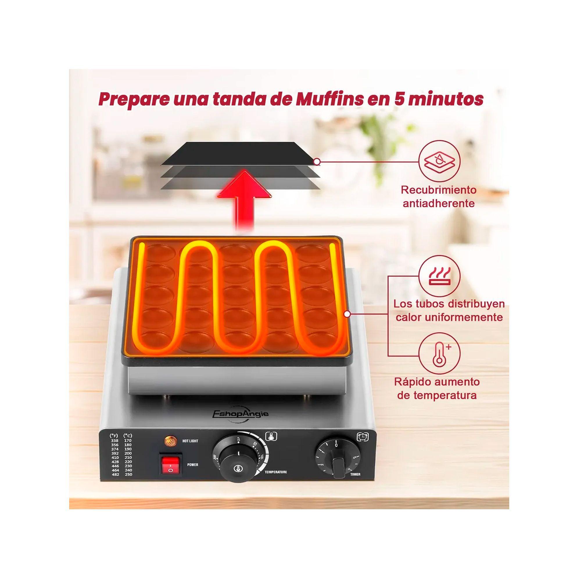 Panquequera Electrica Maquina Para 25 Panqueques Comercial-2