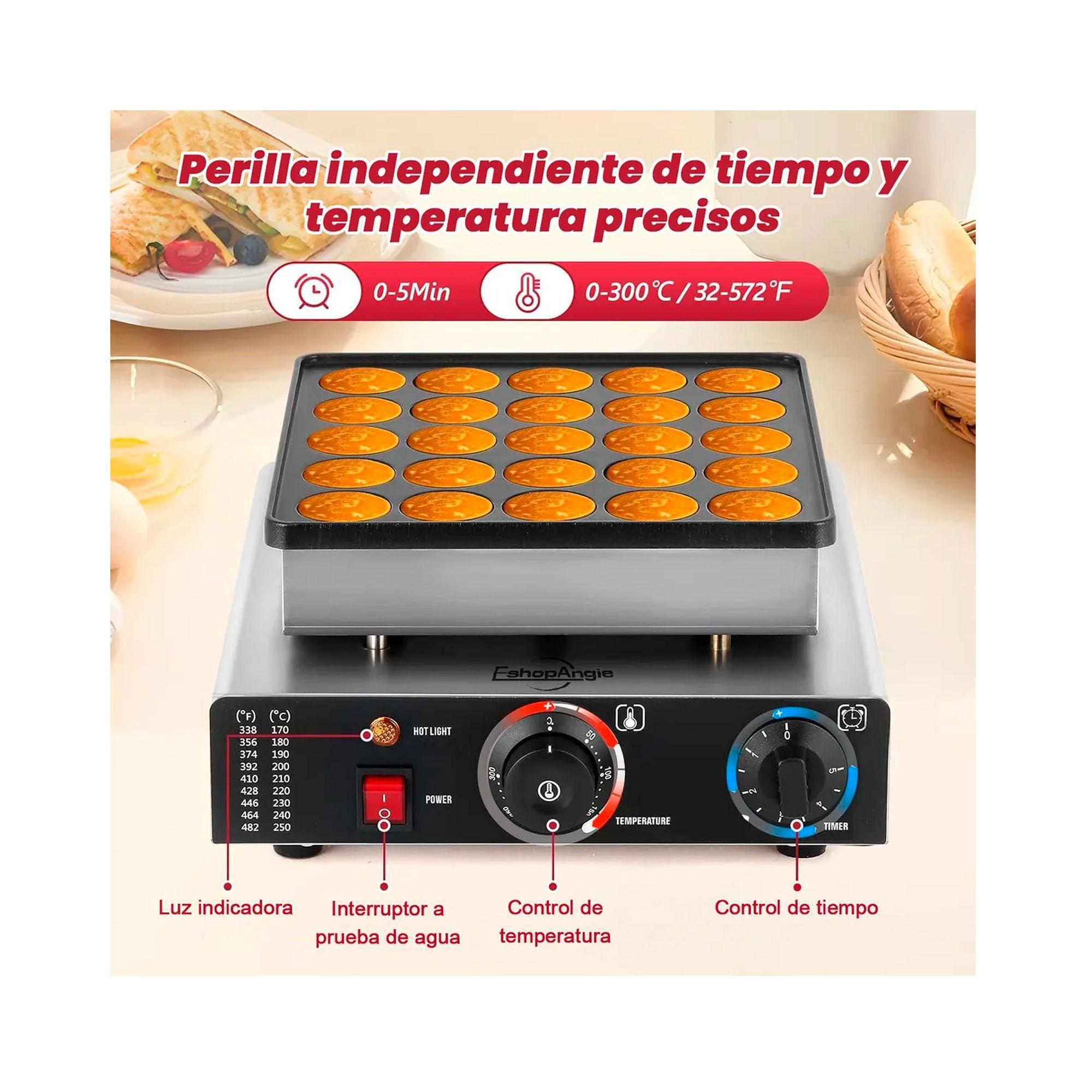 Panquequera Electrica Maquina Para 25 Panqueques Comercial-3