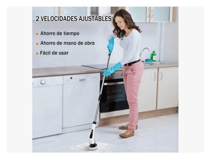 Cepillo Limpieza Eléctrico Inalámbrico Para Hogar 9 En 1-7
