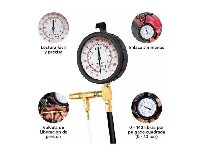 Medidor Manómetro De Presión Inyección Combustible Universal-2