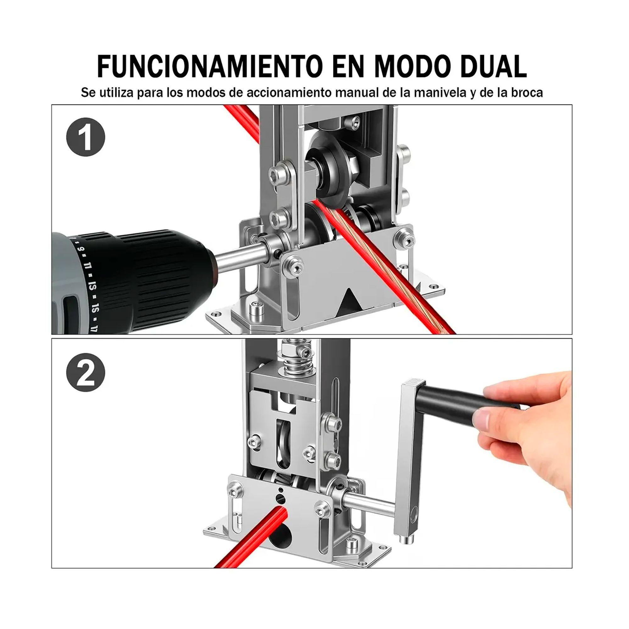 Pelacables Manual Y Para Taladro Maquina Pelador De Cables-4