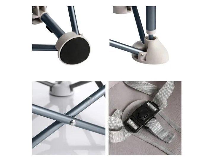 Silla Comedor Portátil Silla Bebes Niños Asiento Plegable-4