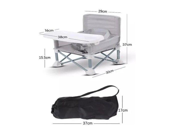 Silla Comedor Portátil Silla Bebes Niños Asiento Plegable-6