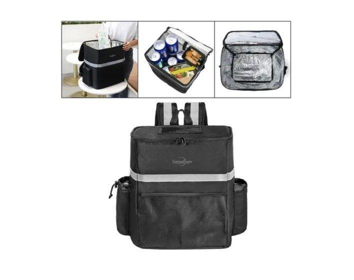 Mochila Térmica Para Delivery Repartidor Multifuncional-2