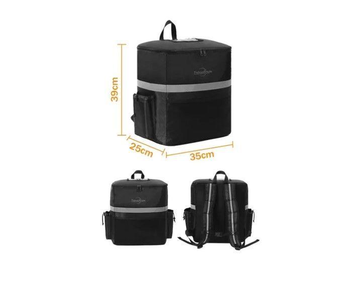 Mochila Térmica Para Delivery Repartidor Multifuncional-4