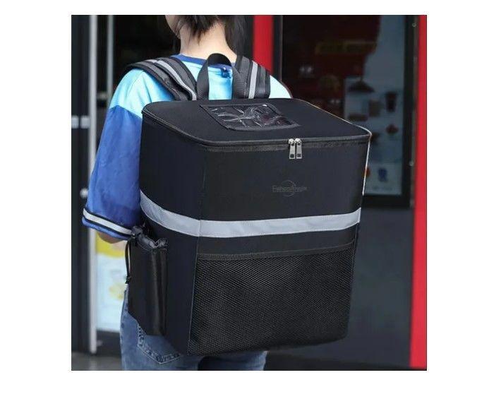Mochila Térmica Para Delivery Repartidor Multifuncional-6