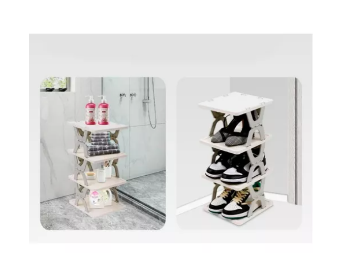 Organizador De Armario Zapatero Plegable 4 Niveles-1