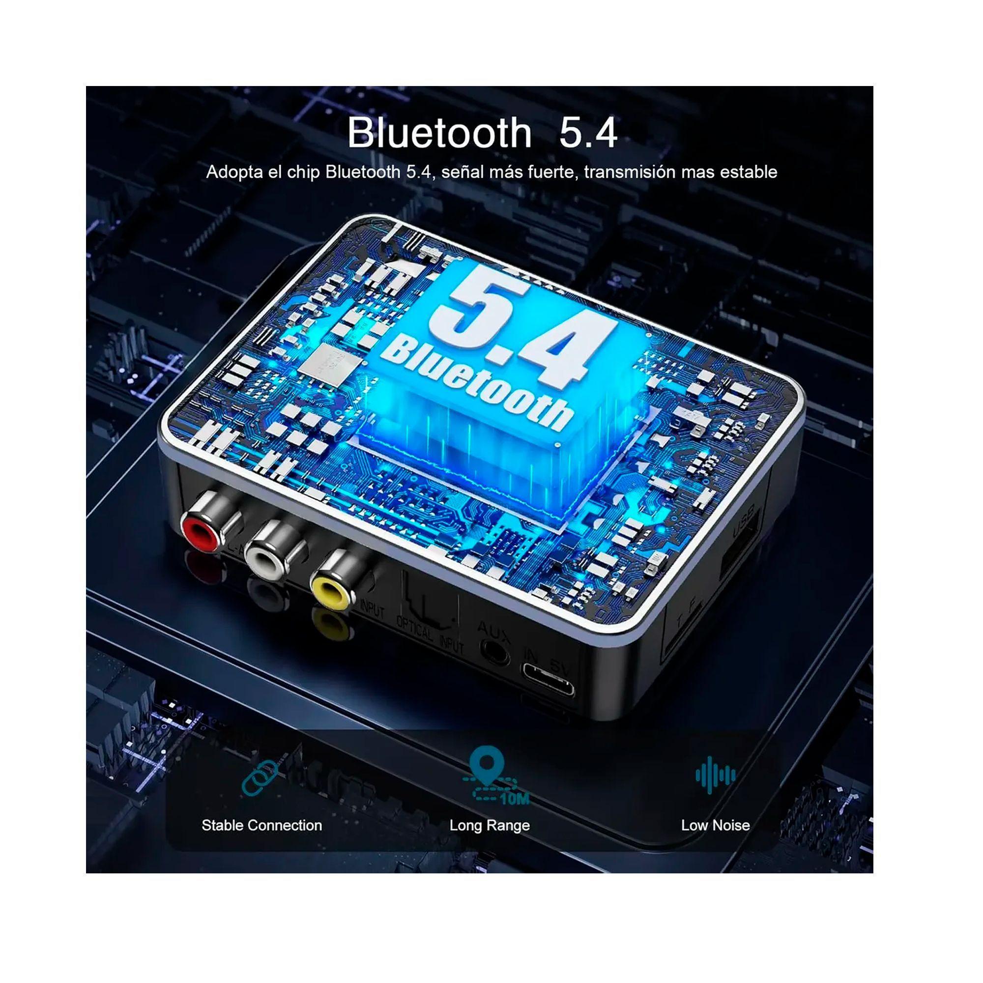 Transmisor Receptor Adaptador Bluetooth Convertidor Optico-6