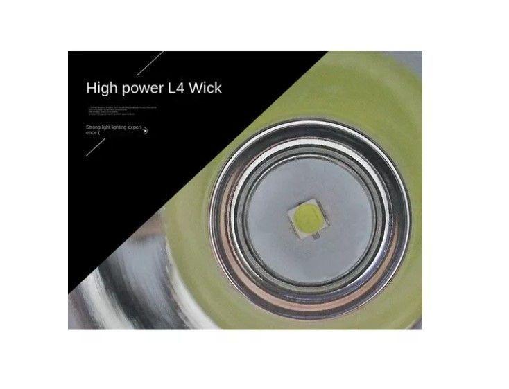 Foco Caza Led Lampara Minera Recargable Portatil-2