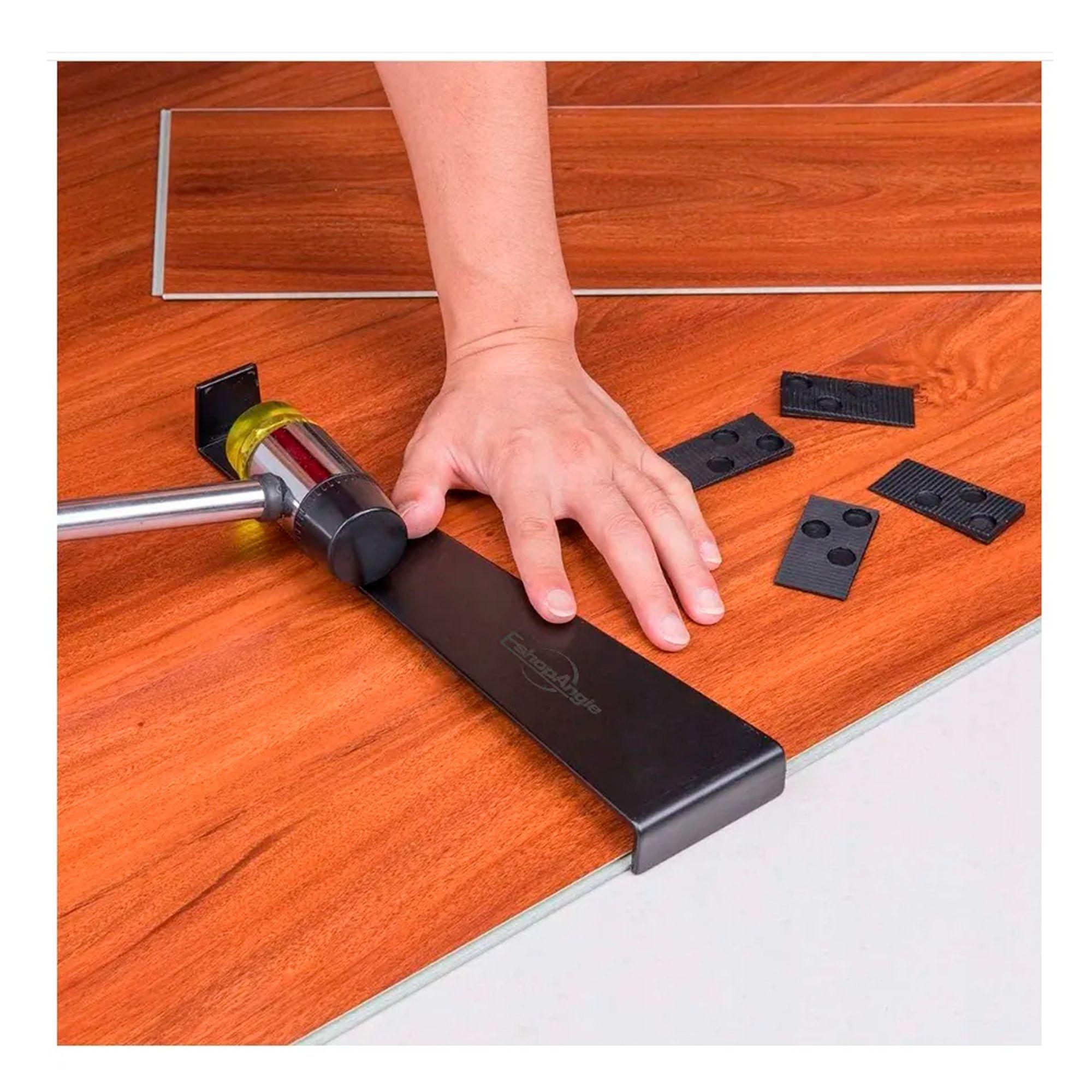 Kit Instalación Piso Flotante Profesional Con Martillo Goma-3