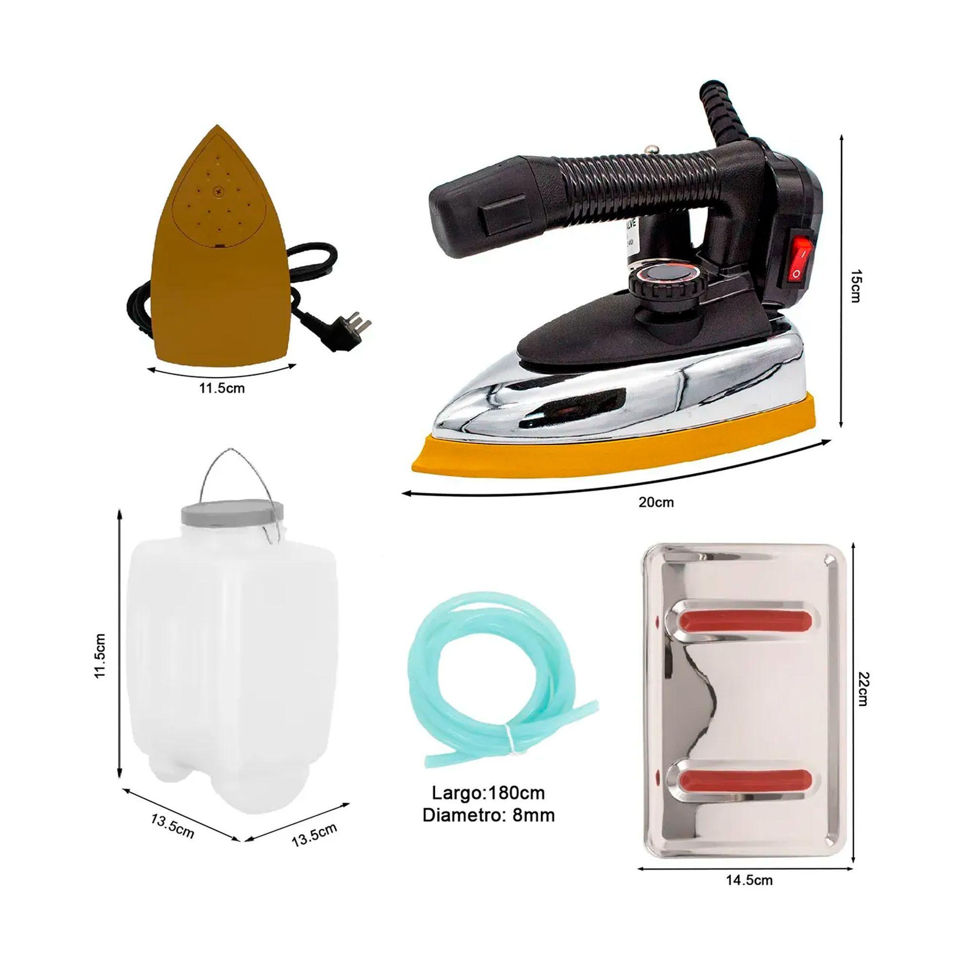 Kit De Plancha De Vapor Industrial Colgante 1300w-4