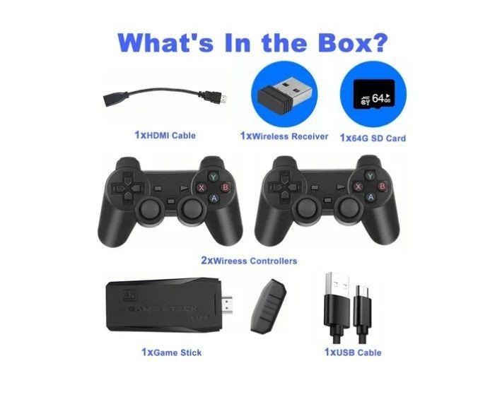Gamer Stick 4k M8 Lite Para Tv Con Más De 20000 Juegos-4