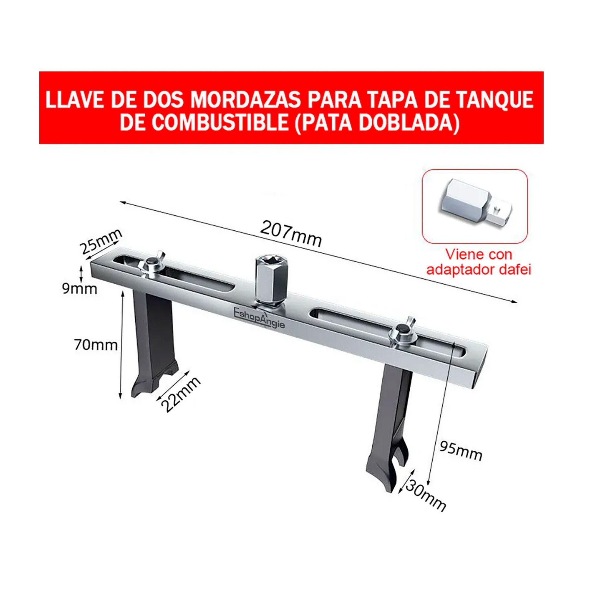 Llave Extractor Tapa Tanque Bomba De Gasolina Universal-2