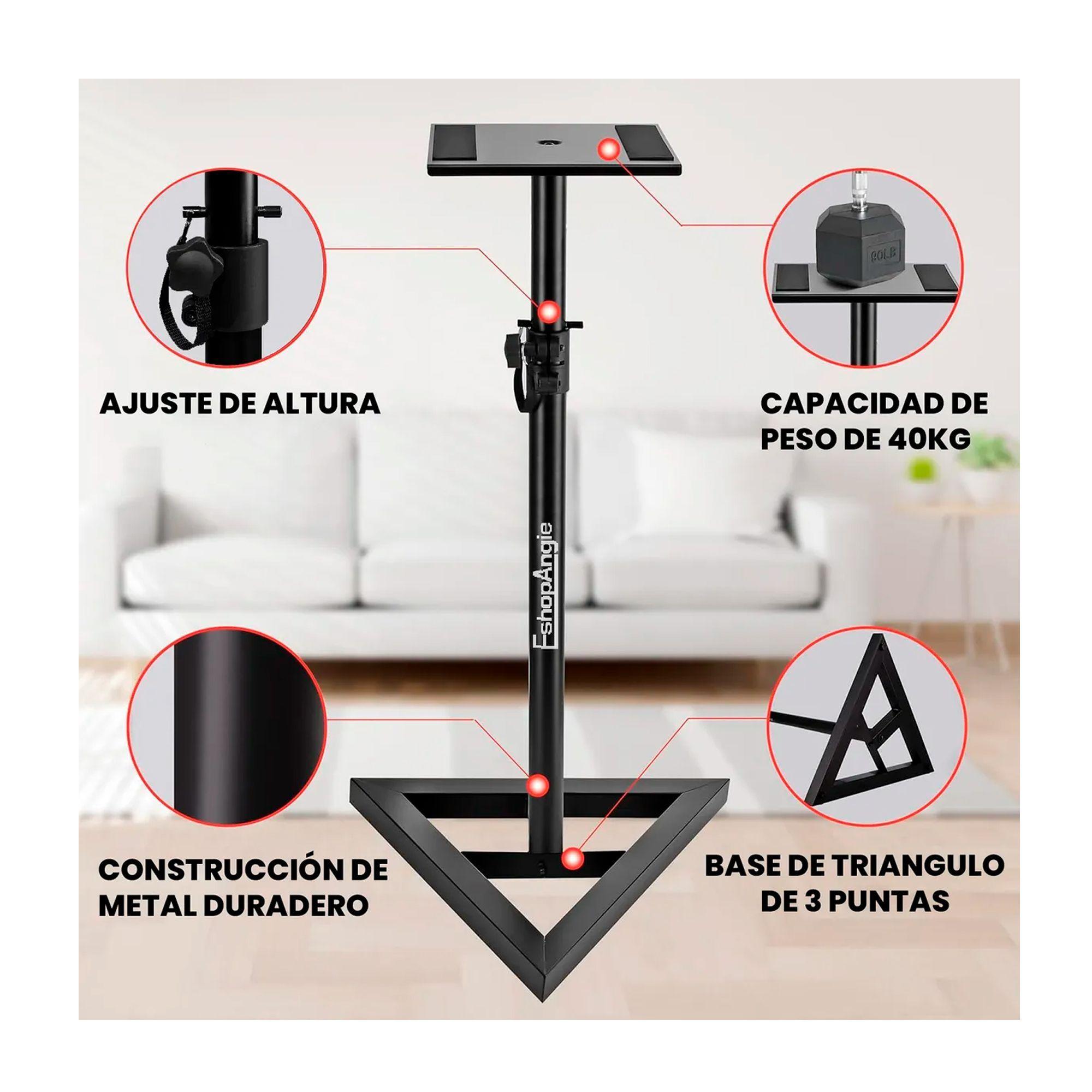 Par De Atriles De Monitor Estudio Soporte Ajustable-3