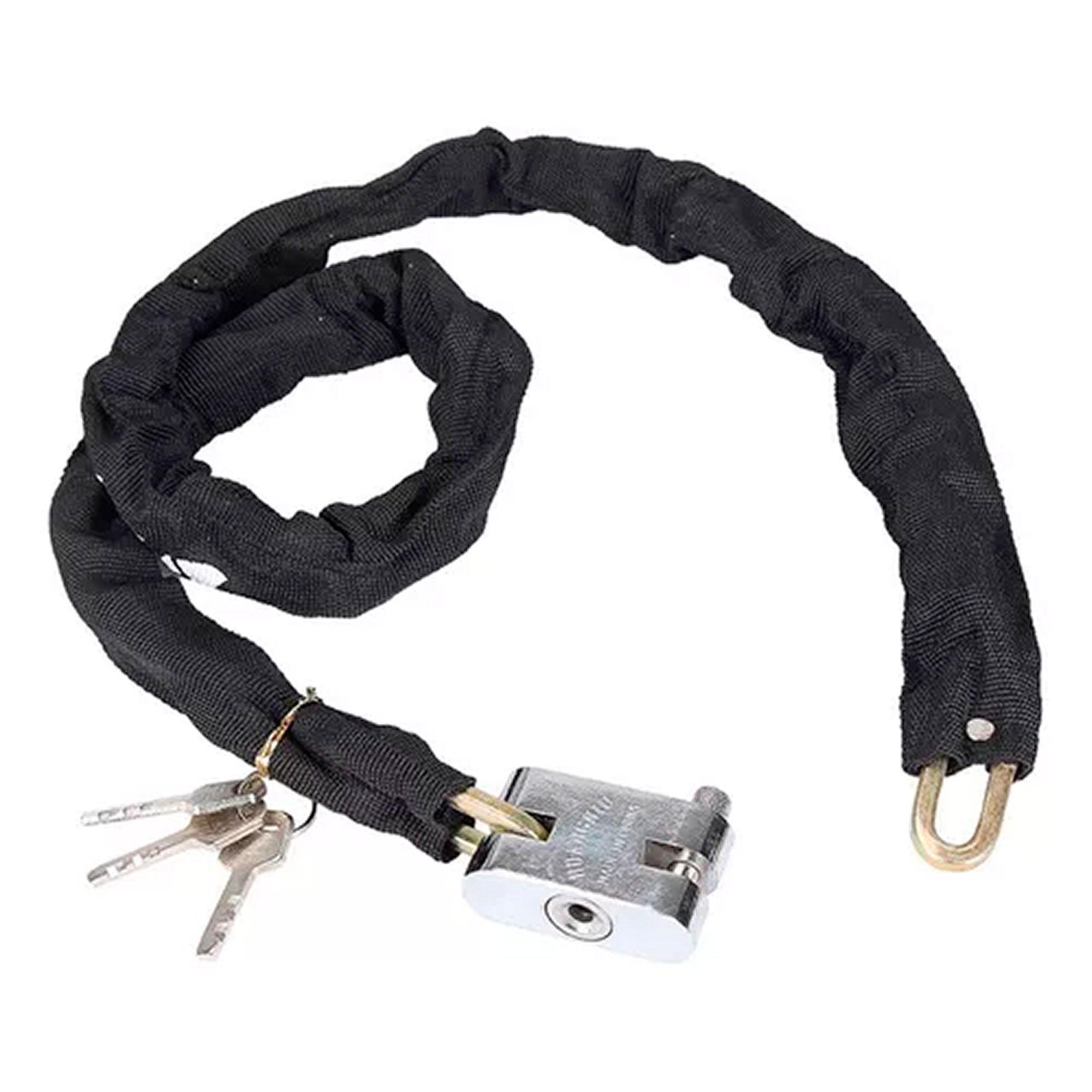 Candado Cadena Para Motos Bicicleta 120cm-0