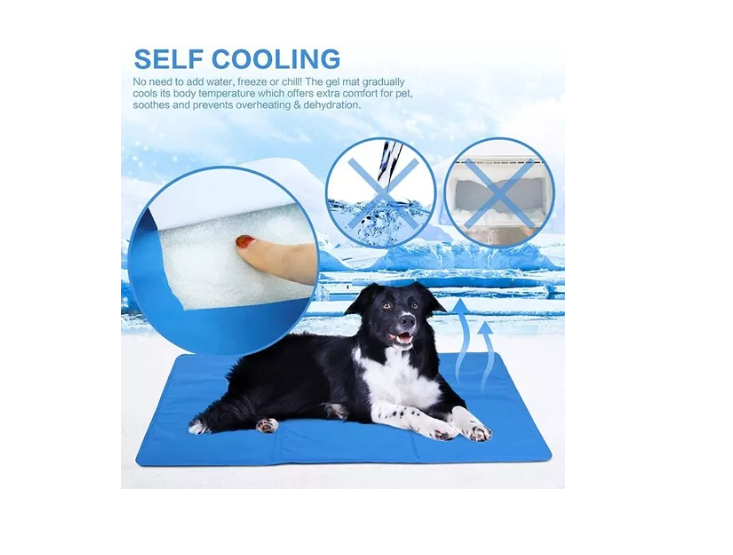 Manta Refrescante S Pet Cool Mat Para Mascotas 90x50-3