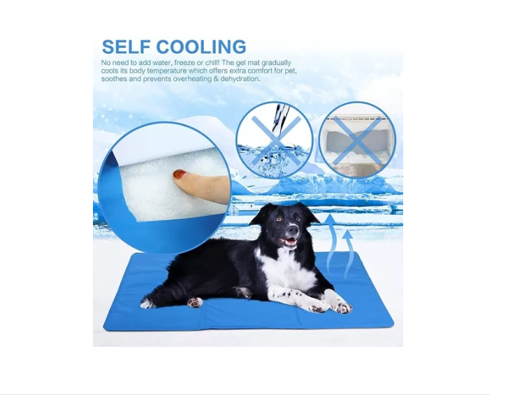 Manta Refrescante S Pet Cool Mat Para Mascotas 90x50-5