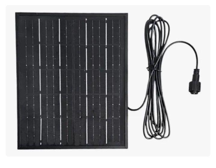 Foco Solar Reflector 200w Ip67 + Panel Solar +control Remoto-5