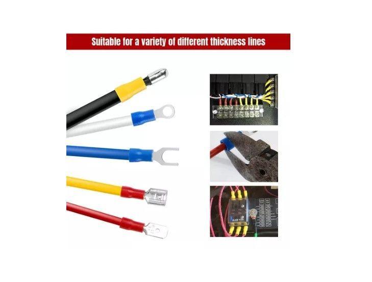 Kit Terminales Conector De Cable Eléctrico Aislado Con Caja-3