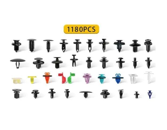 Kit 1295 Clip Broche Retencion Plastico Auto Lata Tapabarro-4