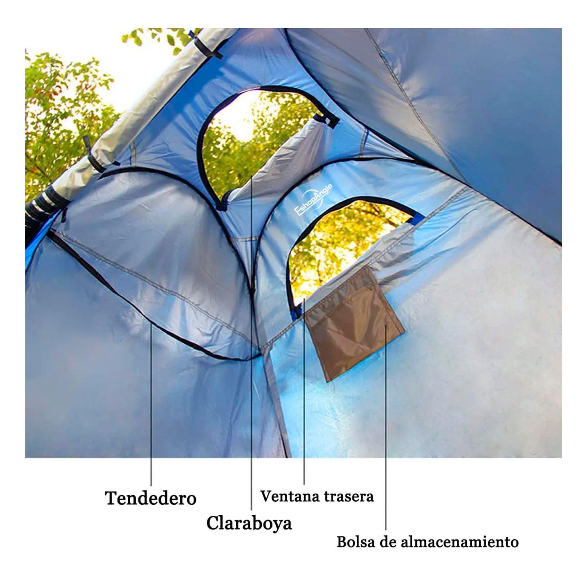 Carpa Baño Vestidor Portatil Camping Playa Ducha Autoarmable-5