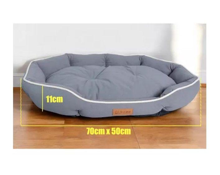 Cama Suave Para Mascotas Perros Y Gatos Talla L 70x50cm-2