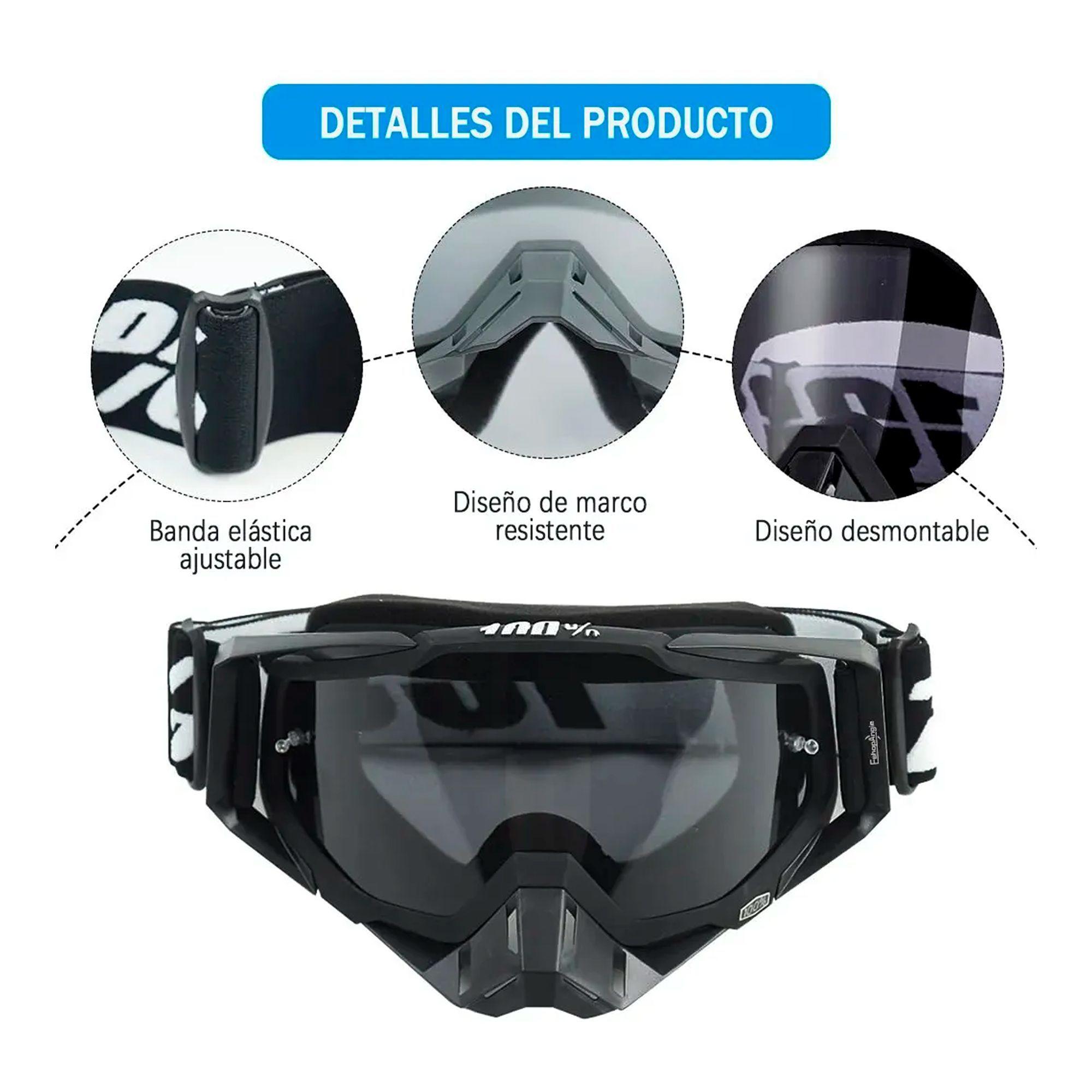 Antiparra Moto Antiparras Bicicleta Motocross Mascara Moto-1