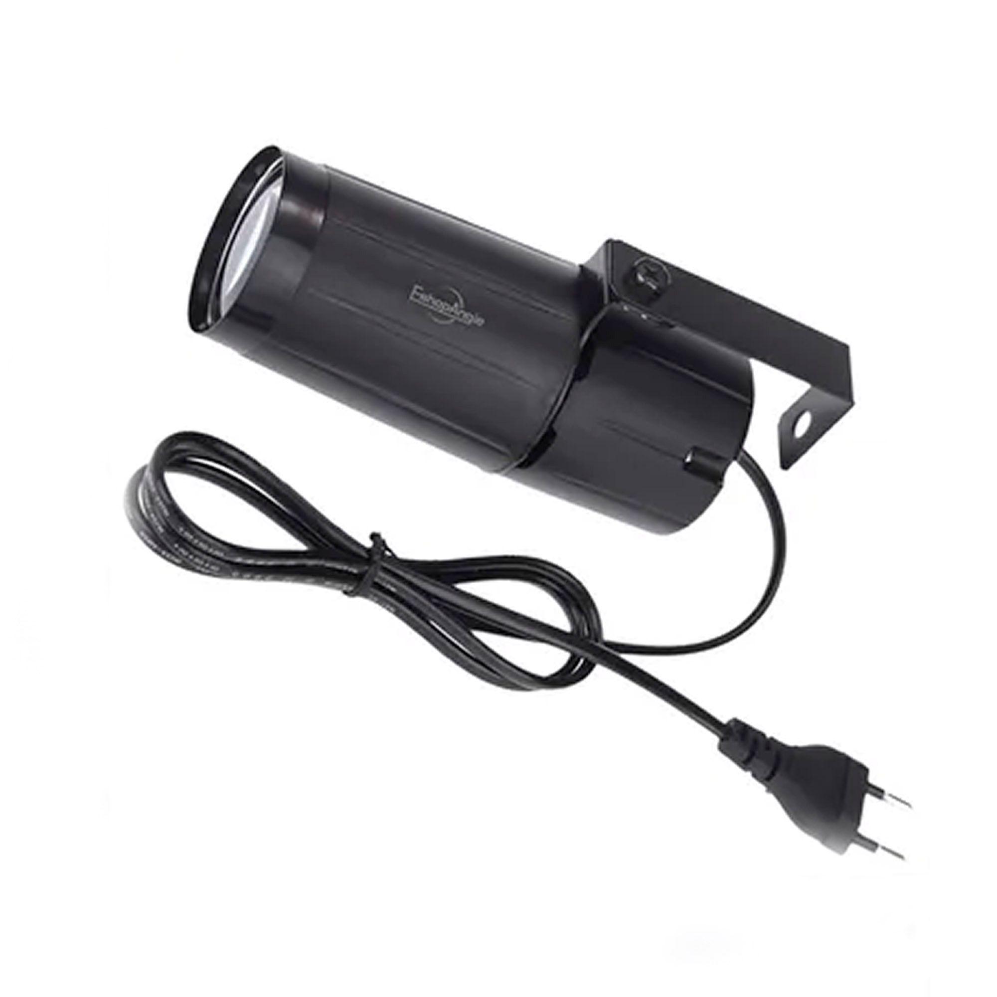 Foco Luz De Escenario Led Blanco Para Bola Disco Espejo 3w-0