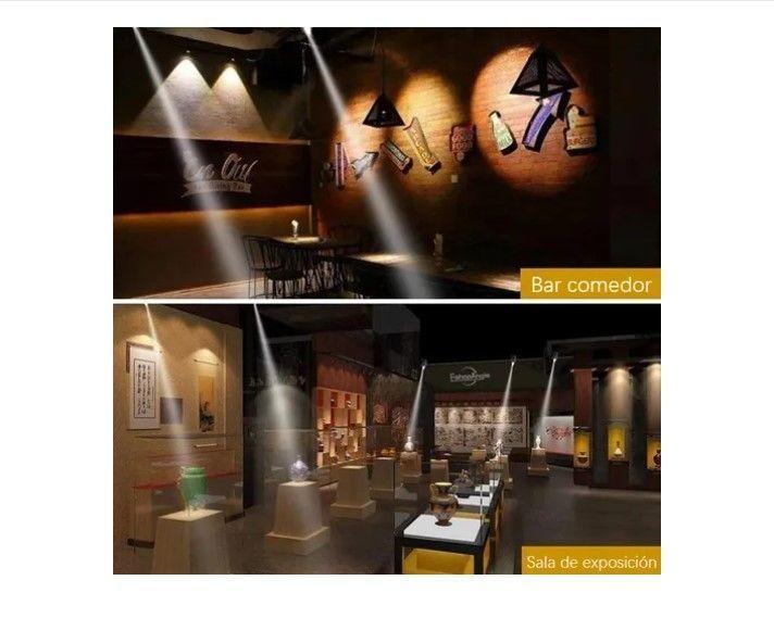 Foco Luz De Escenario Led Blanco Para Bola Disco Espejo 3w-7