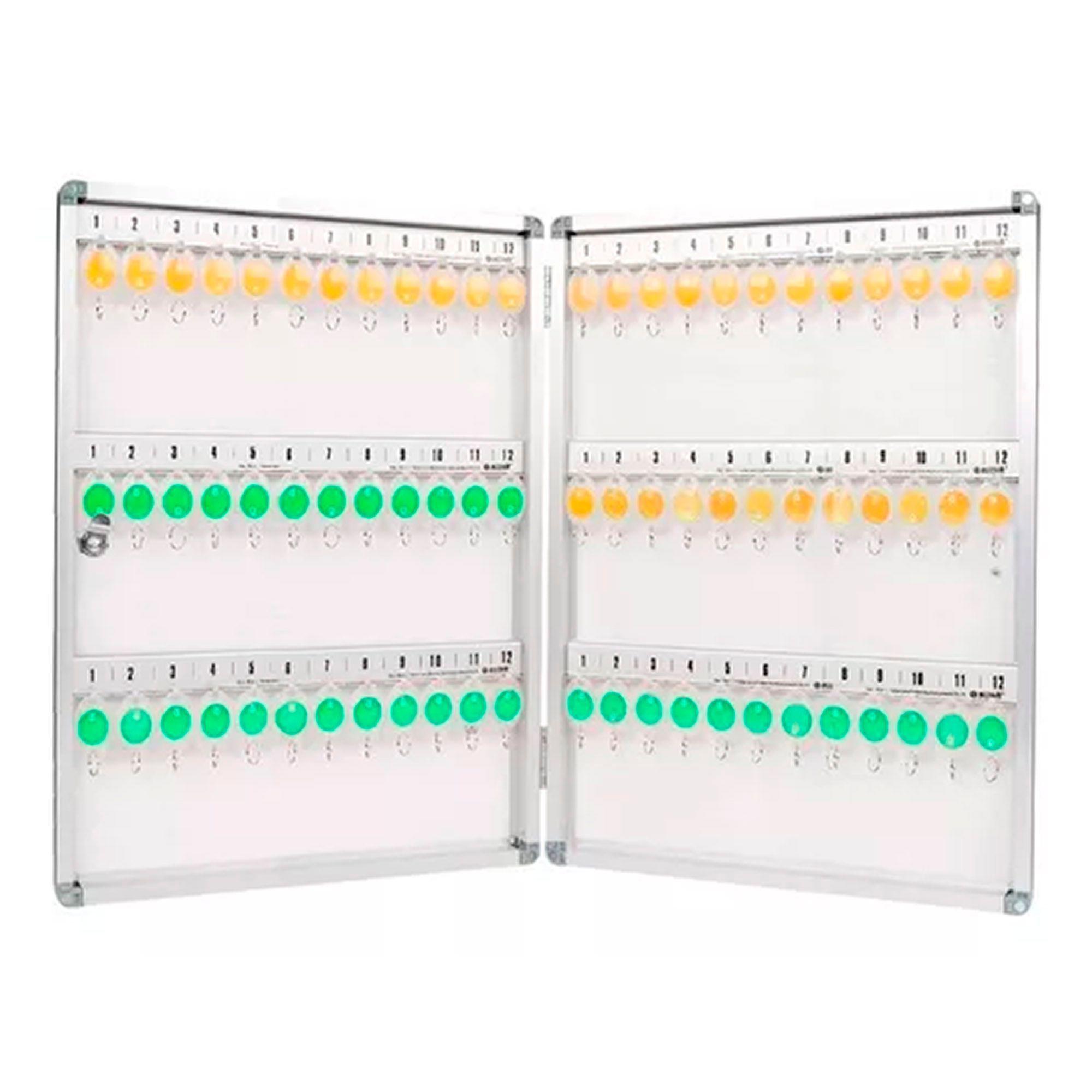 Caja Magnética Organizador Para Llaves 72 Llaveros-0
