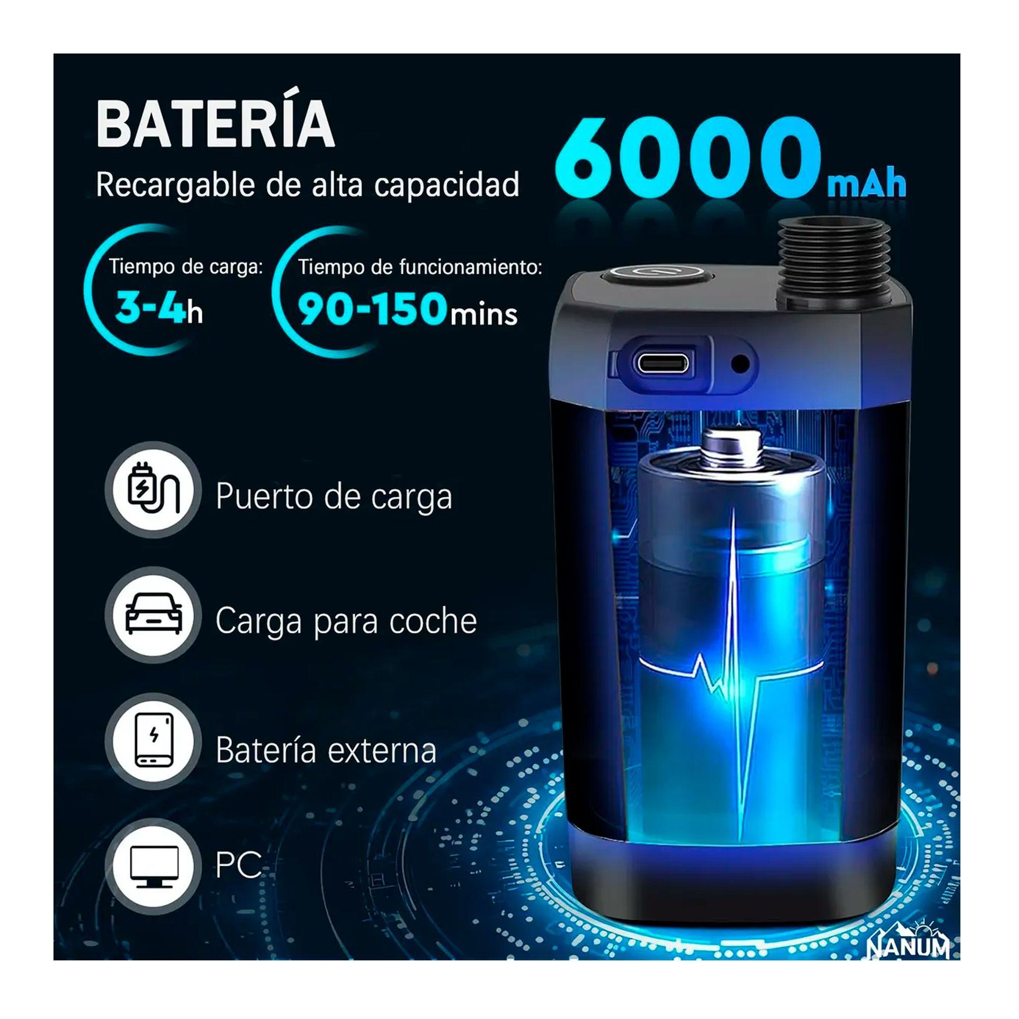 Ducha Portatil Camping 20l Recargable Con Pantalla Led-2
