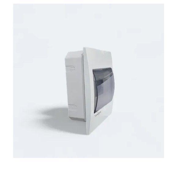 Tablero Electrico Ip41 Embutido 8modulos Puerta Transparente-2