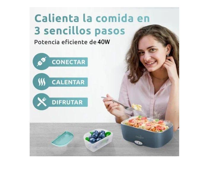Lonchera Eléctrica Cigarrera Termo Comida Taper Lunch Box.-2