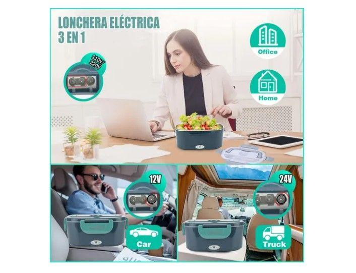 Lonchera Eléctrica Cigarrera Termo Comida Taper Lunch Box.-5